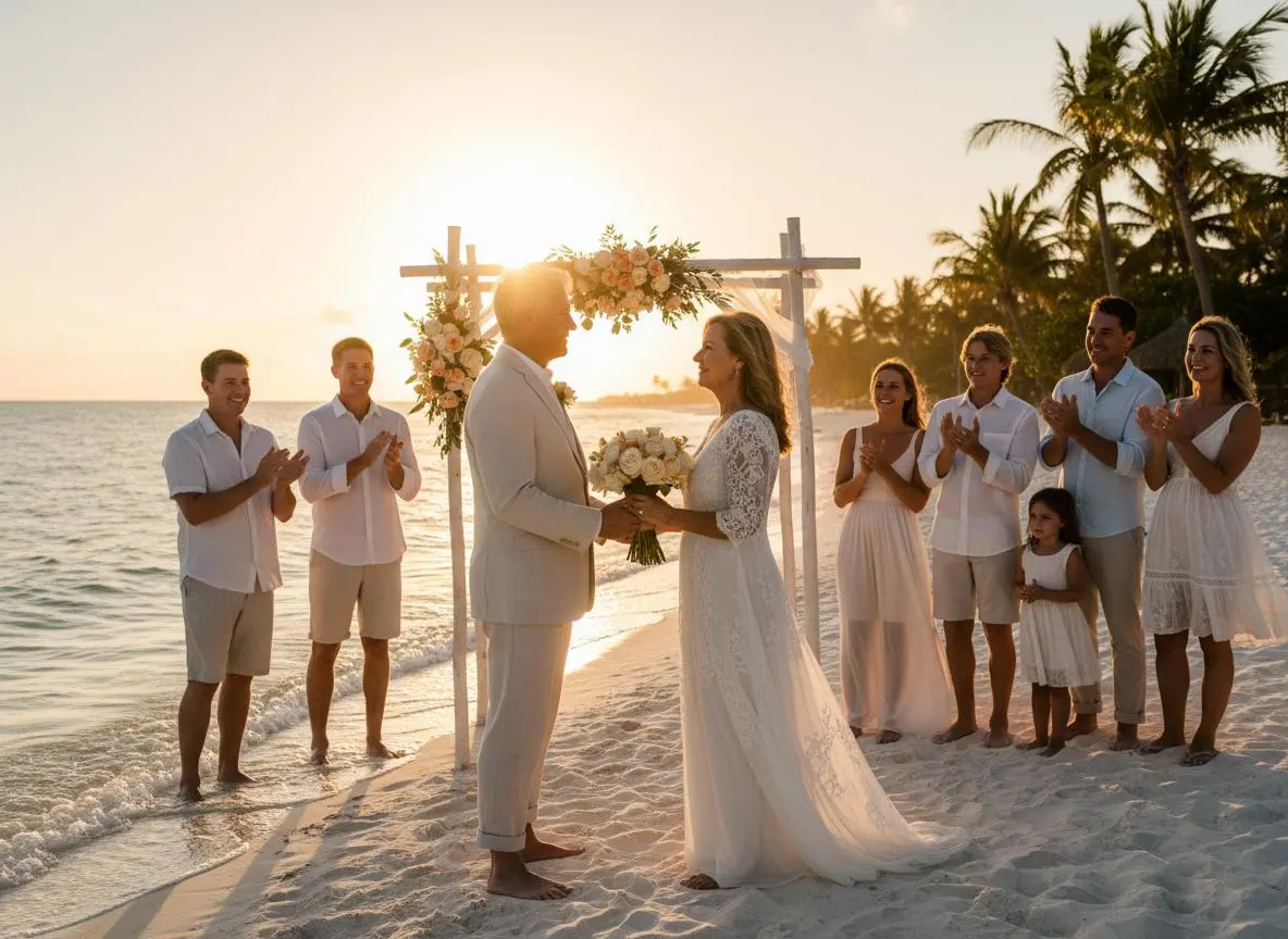 Vow renewal ceremony Perdido Key Florida